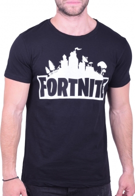 T-shirt fortnite μαύρο