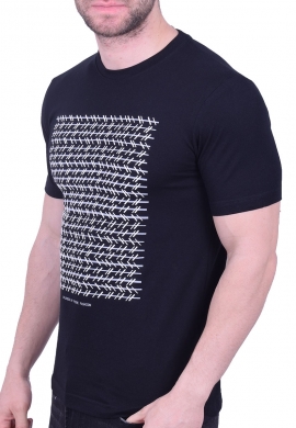 Splendid t-shirt 43-206-016 μαύρο