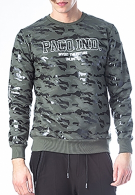Paco & co μπλούζα 202525 παραλλαγή χακί