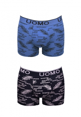 Ανδρικό εσώρουχο Boxer  UOMO σετ 2 τεμάχια