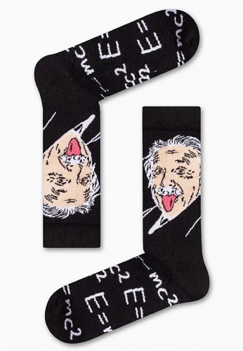 Ekmen socks κάλτσες ψηλές unisex ''Einstein''