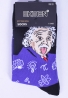 Ekmen socks κάλτσες ψηλές unisex ''eisten'' μωβ