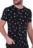 Clever 21430 t-shirt allover prints black