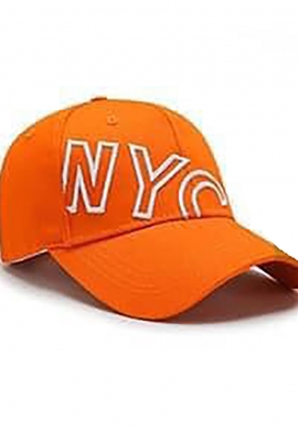 Ανδρικό καπέλο τζόκεϊ πορτοκαλί