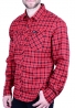 Biston 46-203-004 πουκάμισο flannel κόκκινο
