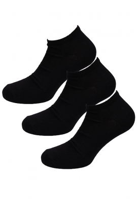 Vtex κοντές κάλτσες σοσόνια σετ 3 ζεύγη μαύρο