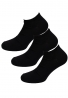 Vtex κοντές κάλτσες σοσόνια σετ 3 ζεύγη μαύρο