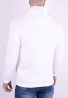 Μπλούζα φούτερ με κουκούλα λευκή