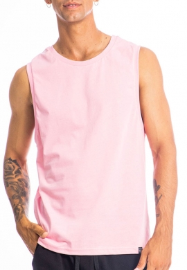 Paco & co 13549 αμάνικο T-shirt ροζ