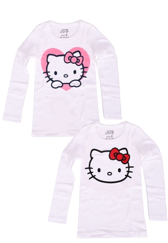 Like 117-00-673 φανελάκια Hello Kitty σετ 2 τμχ