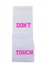 Vtex socks κάλτσες ψηλές unisex με quote Don't Touch