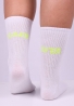 Vtex socks κάλτσες ψηλές unisex με quote Game Over