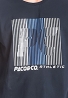 Paco & co 213505 t-shirt με τύπωμα μπλε