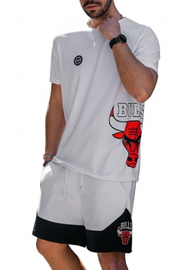 New Wave 231-27 βερμούδα βαμβακερή Chicago Bulls