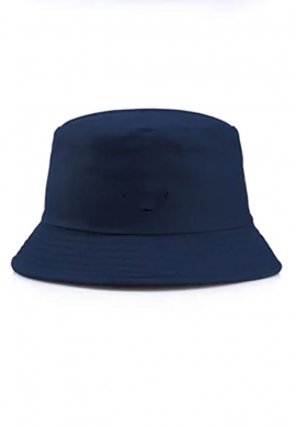 Καπέλο bucket hat διπλής όψης unisex μπλε