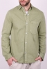 Τζιν overshirt με τσέπες χακί