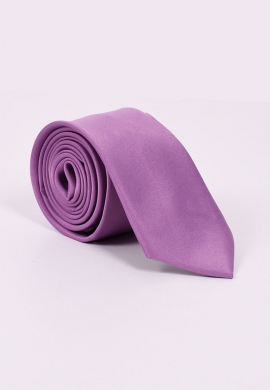 Ανδρική γραβάτα μονόχρωμη λεπτή