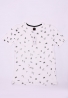 Clever 21430 t-shirt allover prints white