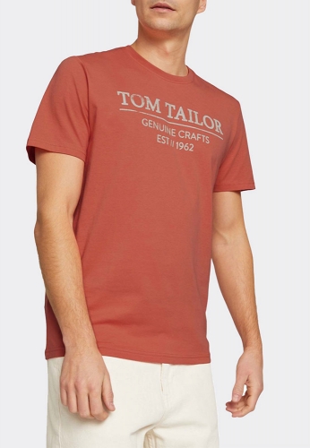 Tom Tailor 1021229 ανδρικό t-shirt με logo