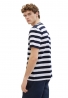 Tom Tailor 1040900 ανδρικό βαμβακερό t-shirt με ρίγες regular fit