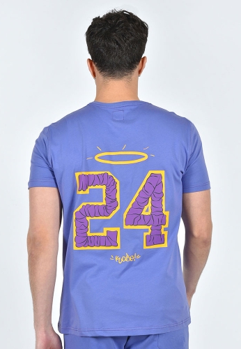 Clever 24300 ανδρικό βαμβακερό t-shirt Lakers regular fit