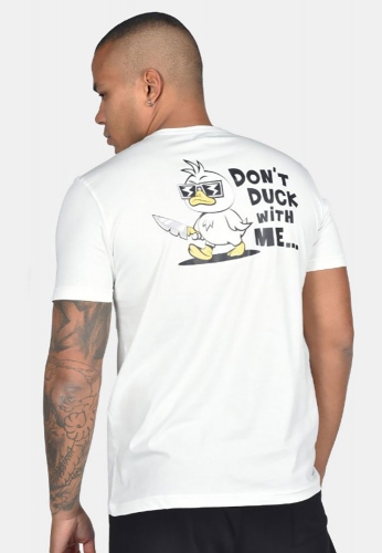 Clever 25510 ανδρικό t-shirt με τύπωμα στην πλάτη regular fit