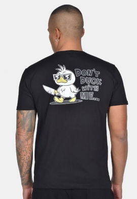 Clever 25510 ανδρικό t-shirt με τύπωμα στην πλάτη regular fit