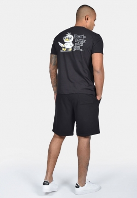 Clever 25510 ανδρικό t-shirt με τύπωμα στην πλάτη regular fit
