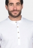 Clever 24960 ανδρικό βαμβακερό t-shirt με κουμπάκια