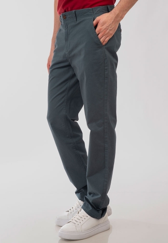 Double CP-4040 ανδρικό παντελόνι chino βαμβακερό slim fit