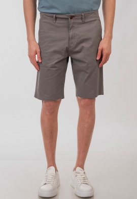 Double ανδρική βερμούδα  chino regular fit