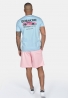 Clever ανδρικό  t-shirt με τύπωμα στην πλάτη regular fit