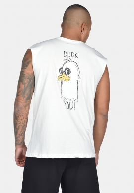 Clever ανδρικό αμάνικο t-shirt με τύπωμα regular fit
