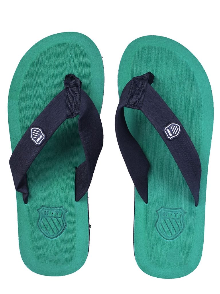 Ανδρικές σαγιονάρες παραλίας μονόχρωμες πράσινες