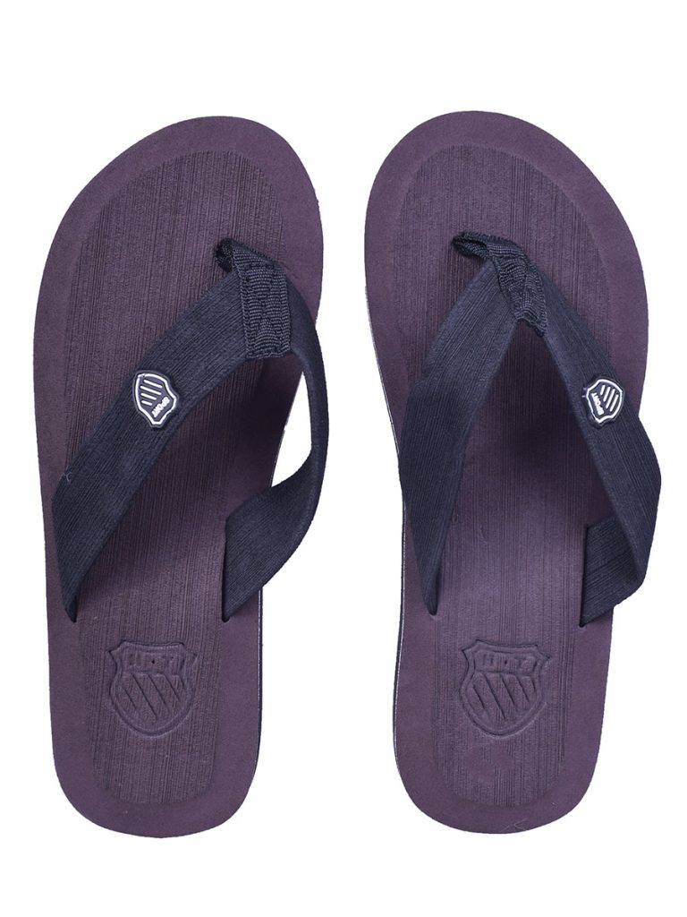 Ανδρικές σαγιονάρες παραλίας μονόχρωμες καφέ