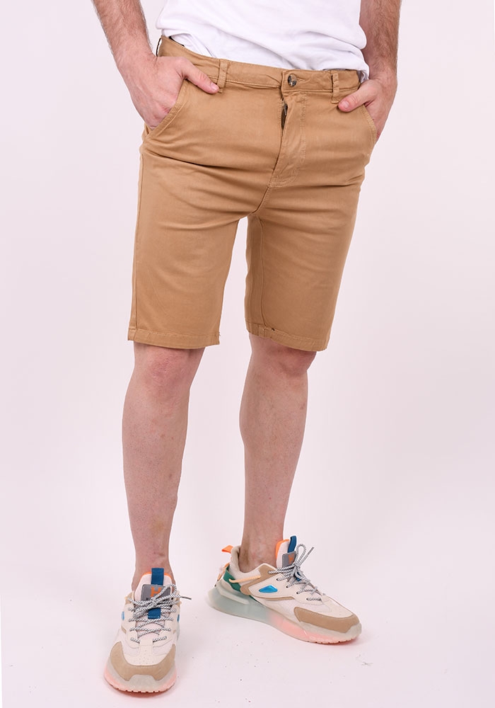 Clever Βερμούδα big size chino υφασμάτινη