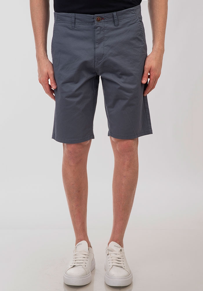 Double ανδρική βερμούδα chino regular fit