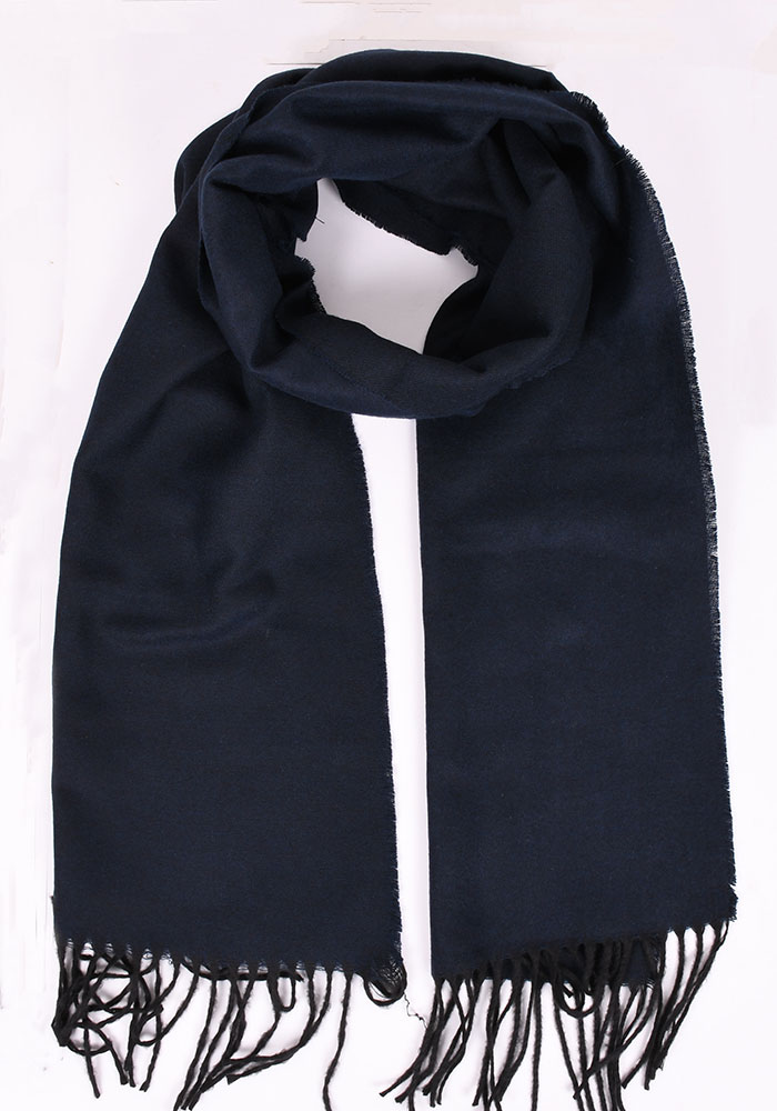 Κασκόλ unisex  μονόχρωμο με κρόσσια